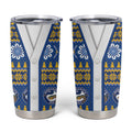 Eels Rugby Christmas Tumbler Cup Aboriginal Seamless Cardigan Inspired