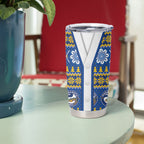 Eels Rugby Christmas Tumbler Cup Aboriginal Seamless Cardigan Inspired