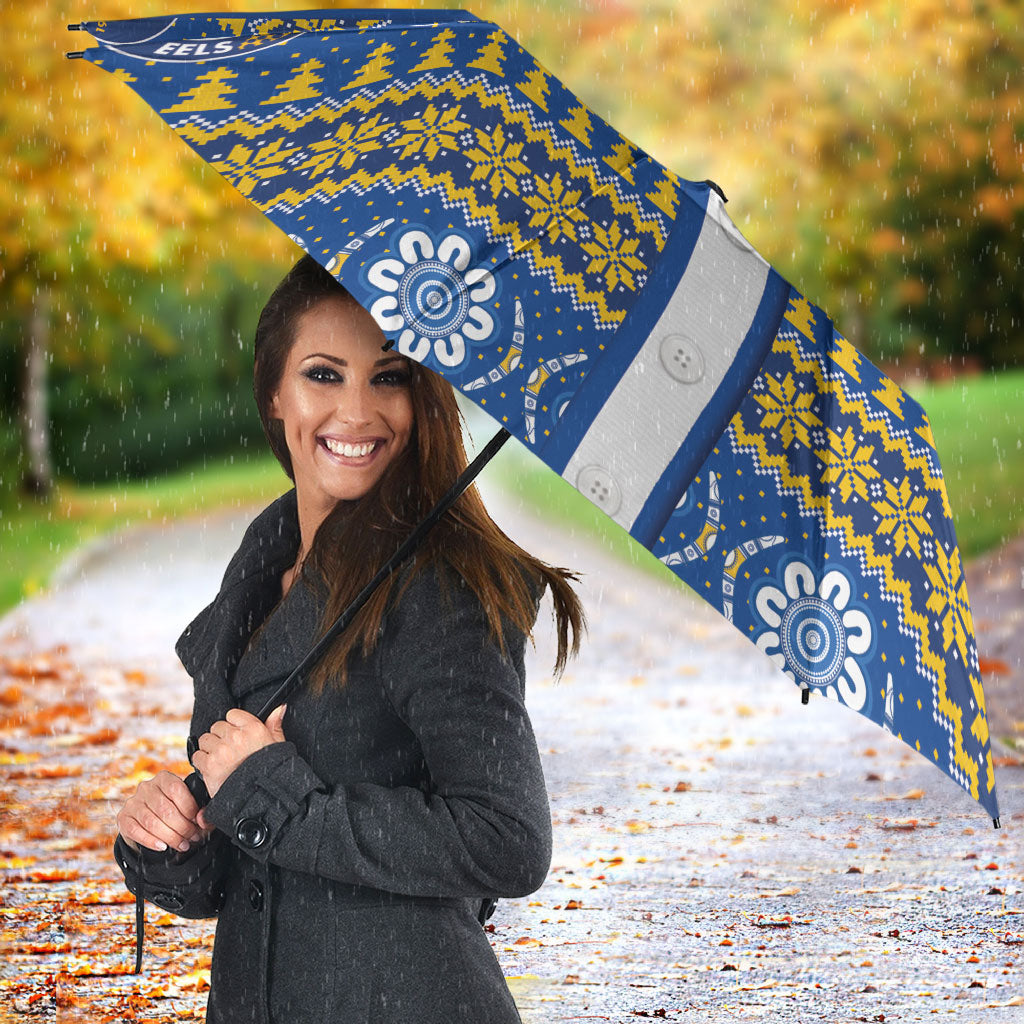 Eels Rugby Christmas Umbrella Aboriginal Seamless Cardigan Inspired