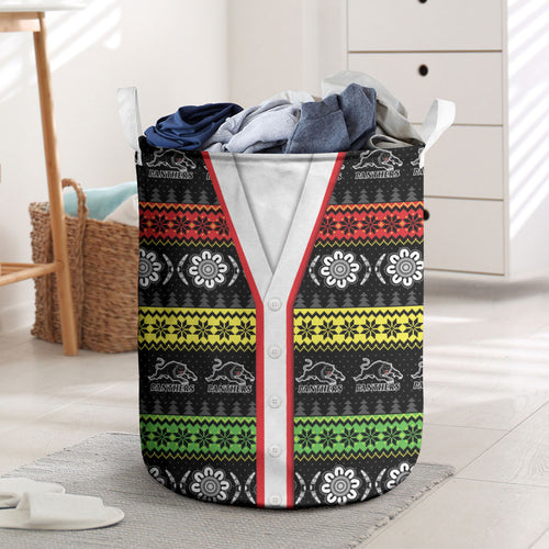 Panthers Rugby Christmas Laundry Basket Aboriginal Seamless Cardigan Inspired