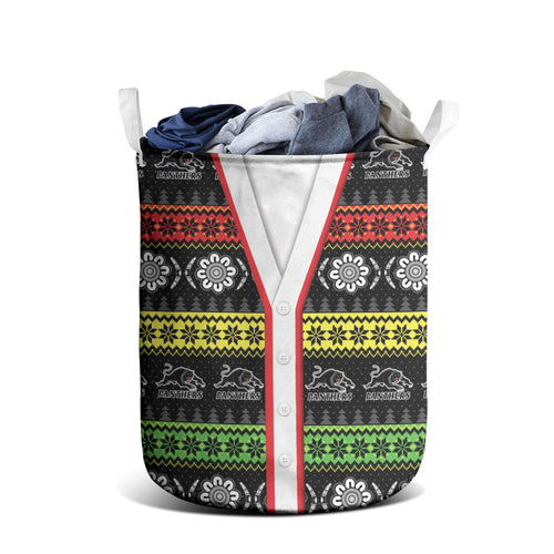 Panthers Rugby Christmas Laundry Basket Aboriginal Seamless Cardigan Inspired