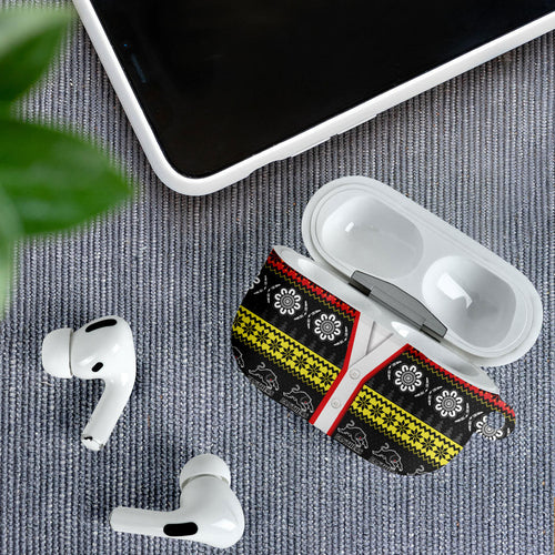 Panthers Rugby Christmas AirPods Case Aboriginal Seamless Cardigan Inspired