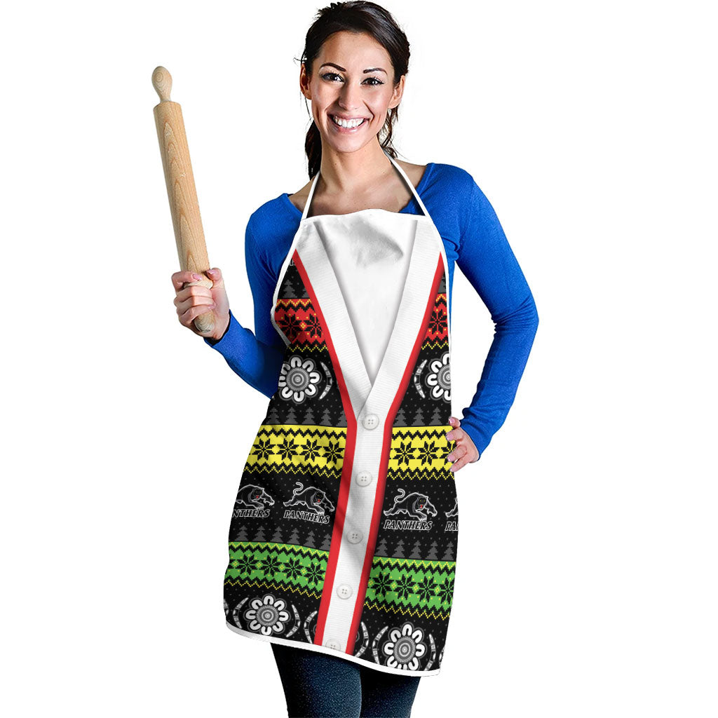 Panthers Rugby Christmas Apron Aboriginal Seamless Cardigan Inspired