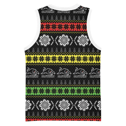Panthers Rugby Christmas Basketball Jersey Aboriginal Seamless Cardigan Inspired