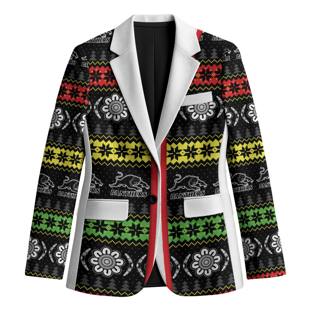 Panthers Rugby Christmas Blazer Aboriginal Seamless Cardigan Inspired