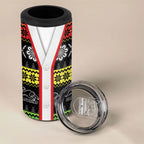Panthers Rugby Christmas 4 in 1 Can Cooler Tumbler Aboriginal Seamless Cardigan Inspired