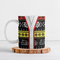 Panthers Rugby Christmas Ceramic Mug Aboriginal Seamless Cardigan Inspired
