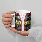 Panthers Rugby Christmas Ceramic Mug Aboriginal Seamless Cardigan Inspired