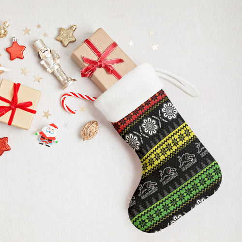 Panthers Rugby Christmas Stocking Aboriginal Seamless Cardigan Inspired