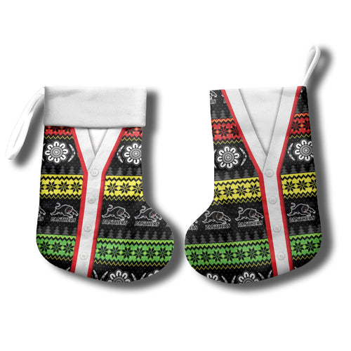 Panthers Rugby Christmas Stocking Aboriginal Seamless Cardigan Inspired