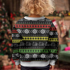 Panthers Rugby Christmas Kid Ugly Christmas Sweater Aboriginal Seamless Cardigan Inspired