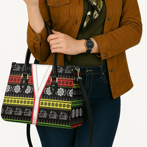 Panthers Rugby Christmas Leather Bag Aboriginal Seamless Cardigan Inspired