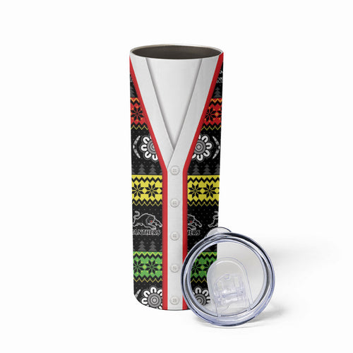 Panthers Rugby Christmas Skinny Tumbler Aboriginal Seamless Cardigan Inspired