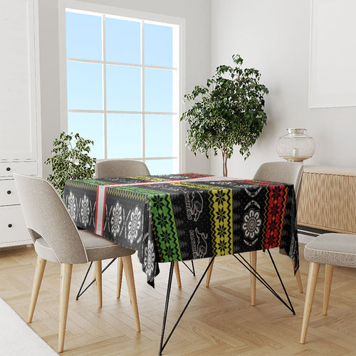 Panthers Rugby Christmas Tablecloth Aboriginal Seamless Cardigan Inspired