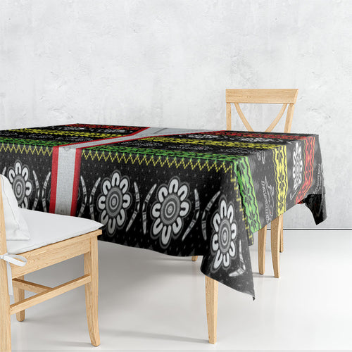 Panthers Rugby Christmas Tablecloth Aboriginal Seamless Cardigan Inspired