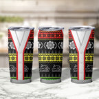 Panthers Rugby Christmas Tumbler Cup Aboriginal Seamless Cardigan Inspired