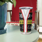 Panthers Rugby Christmas Tumbler Cup Aboriginal Seamless Cardigan Inspired