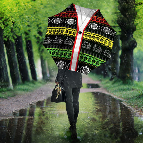 Panthers Rugby Christmas Umbrella Aboriginal Seamless Cardigan Inspired