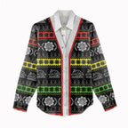 Panthers Rugby Christmas Women Casual Shirt Aboriginal Seamless Cardigan Inspired