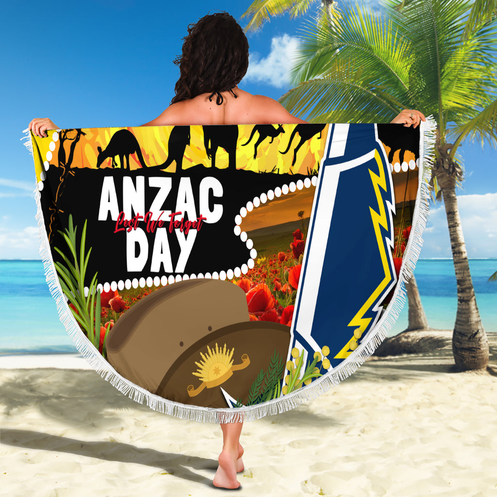 Cowboys ANZAC Day Beach Blanket Rosemary Starring Night Style
