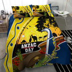 Cowboys ANZAC Day Bedding Set Rosemary Starring Night Style