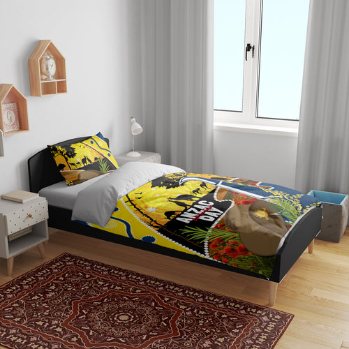 Cowboys ANZAC Day Bedding Set Rosemary Starring Night Style