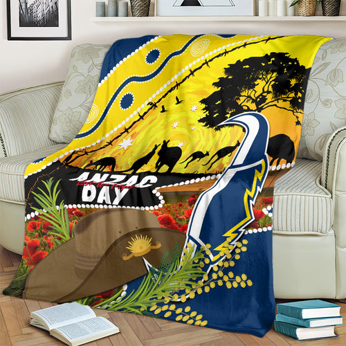 Cowboys ANZAC Day Blanket Rosemary Starring Night Style