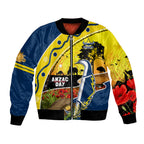 Cowboys ANZAC Day Bomber Jacket Rosemary Starring Night Style