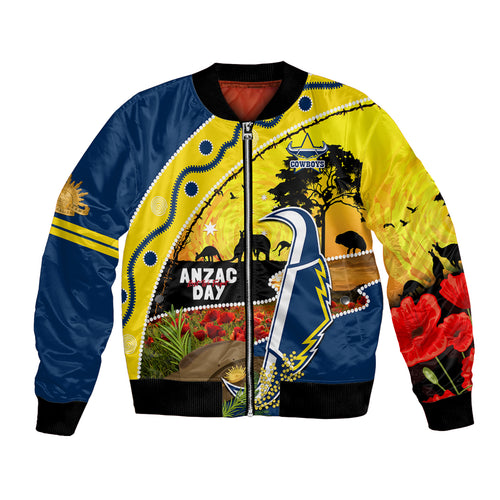 Cowboys ANZAC Day Bomber Jacket Rosemary Starring Night Style