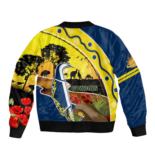 Cowboys ANZAC Day Bomber Jacket Rosemary Starring Night Style