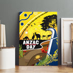 Cowboys ANZAC Day Canvas Wall Art Rosemary Starring Night Style