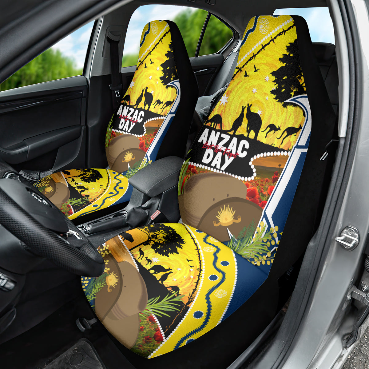 Cowboys ANZAC Day Car Seat Cover Rosemary Starring Night Style