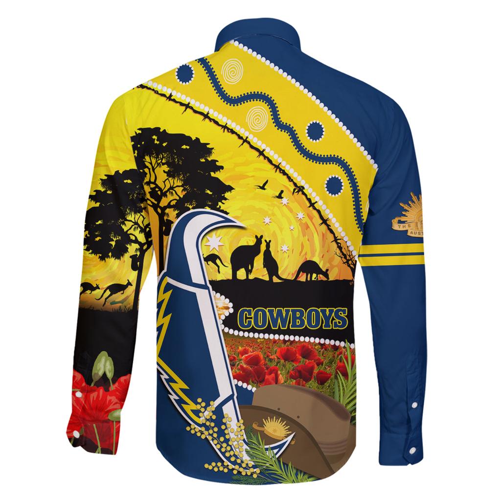 Cowboys ANZAC Day Family Matching Mermaid Dress and Hawaiian Shirt Rosemary Starring Night Style