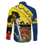 Cowboys ANZAC Day Family Matching Mermaid Dress and Hawaiian Shirt Rosemary Starring Night Style