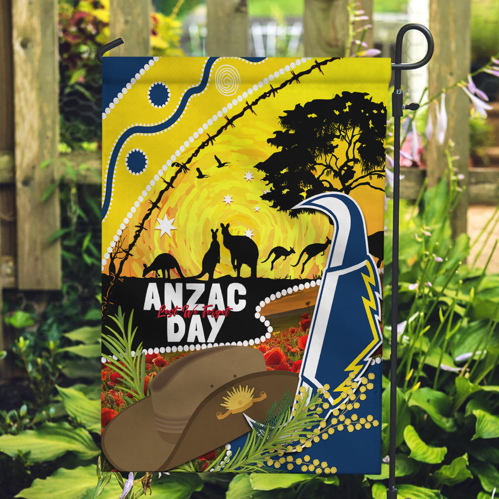 Cowboys ANZAC Day Garden Flag Rosemary Starring Night Style