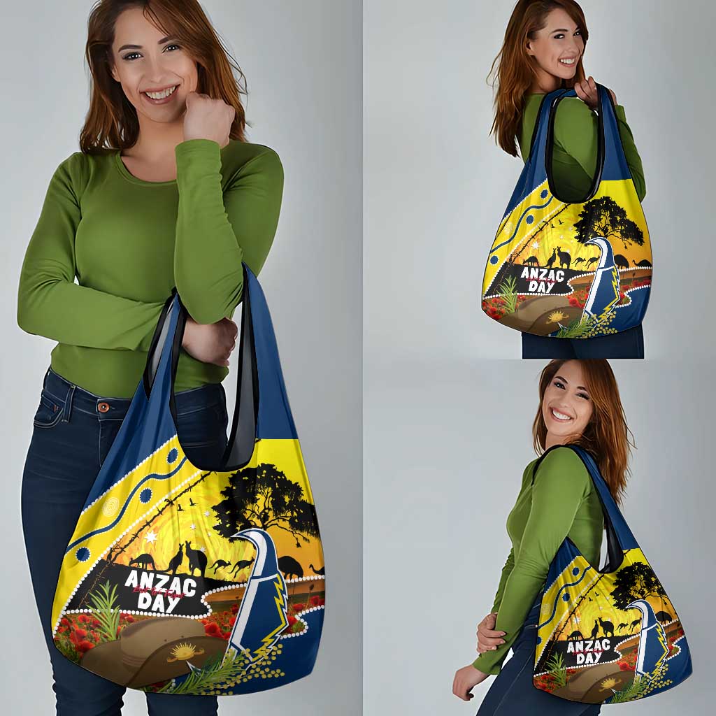 Cowboys ANZAC Day Grocery Bag Rosemary Starring Night Style