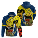 Cowboys ANZAC Day Hoodie Rosemary Starring Night Style