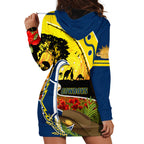 Cowboys ANZAC Day Hoodie Dress Rosemary Starring Night Style