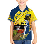 Cowboys ANZAC Day Kid Hawaiian Shirt Rosemary Starring Night Style