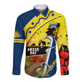 Cowboys ANZAC Day Long Sleeve Button Shirt Rosemary Starring Night Style