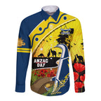 Cowboys ANZAC Day Long Sleeve Button Shirt Rosemary Starring Night Style