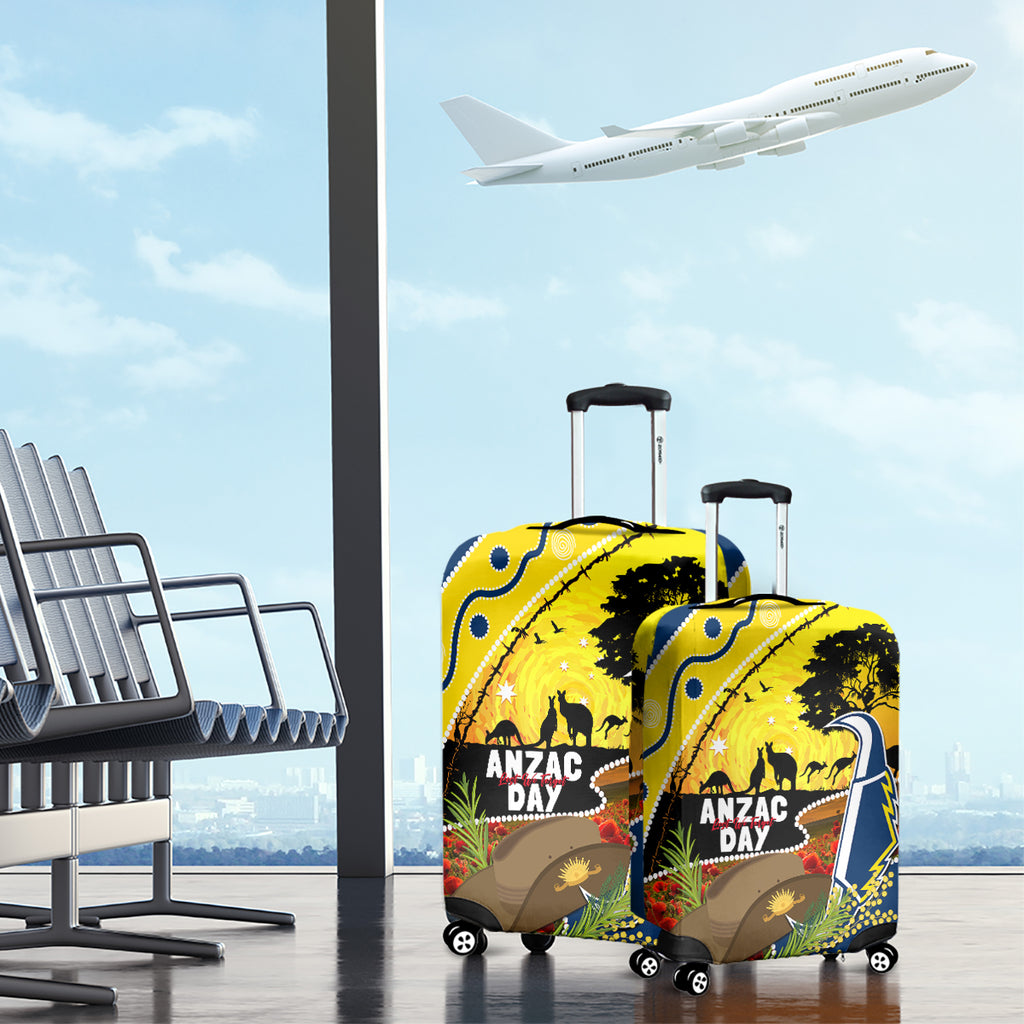 Cowboys ANZAC Day Luggage Cover Rosemary Starring Night Style