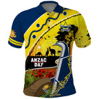 Cowboys ANZAC Day Polo Shirt Rosemary Starring Night Style