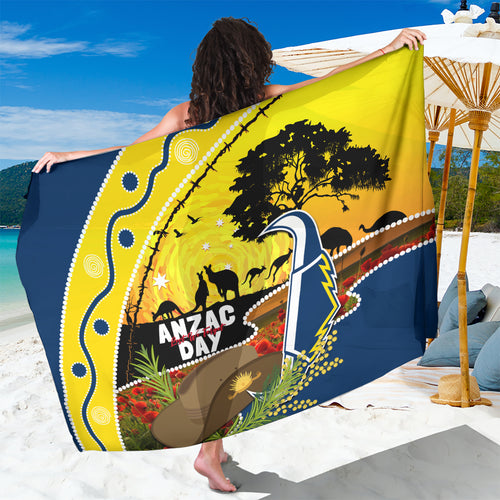 Cowboys ANZAC Day Sarong Rosemary Starring Night Style
