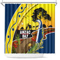 Cowboys ANZAC Day Shower Curtain Rosemary Starring Night Style