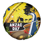 Cowboys ANZAC Day Spare Tire Cover Rosemary Starring Night Style