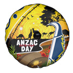Cowboys ANZAC Day Spare Tire Cover Rosemary Starring Night Style