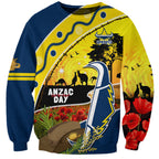 Cowboys ANZAC Day Sweatshirt Rosemary Starring Night Style