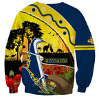 Cowboys ANZAC Day Sweatshirt Rosemary Starring Night Style