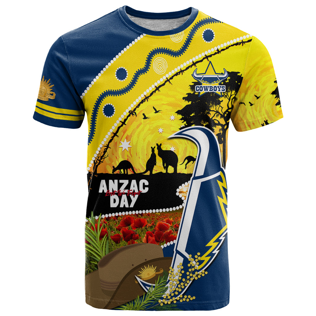 Cowboys ANZAC Day T Shirt Rosemary Starring Night Style